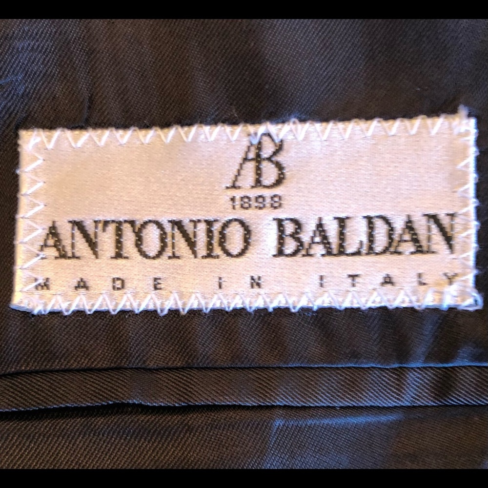 Antonio Baldan Italian Wool 2 Button Blazer Size 40R - Picture 15 of 15